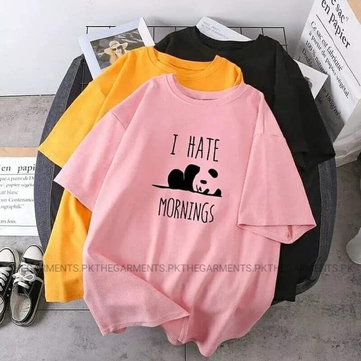 I HATE MORNING TSHIRT