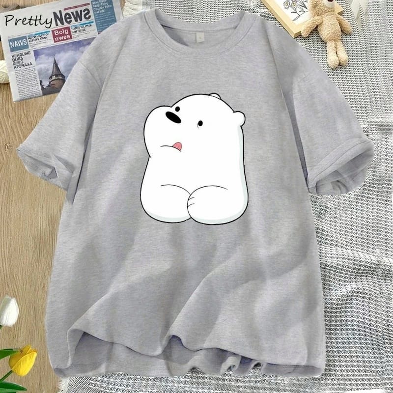GREY TSHIRT ( BIG ICE BEAR)
