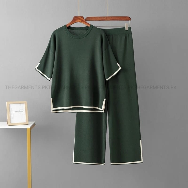 BOTTLE GREEN SUMMER LINING DRESS