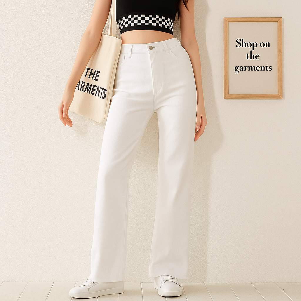 WHITE Wide Leg