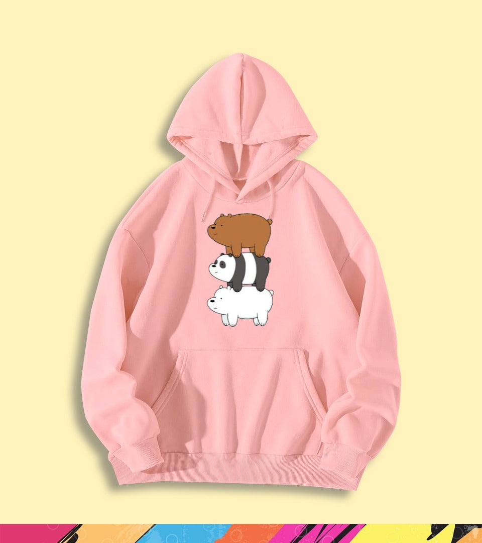 PANDA OVER PANDA HOODIE - teehoodie.co