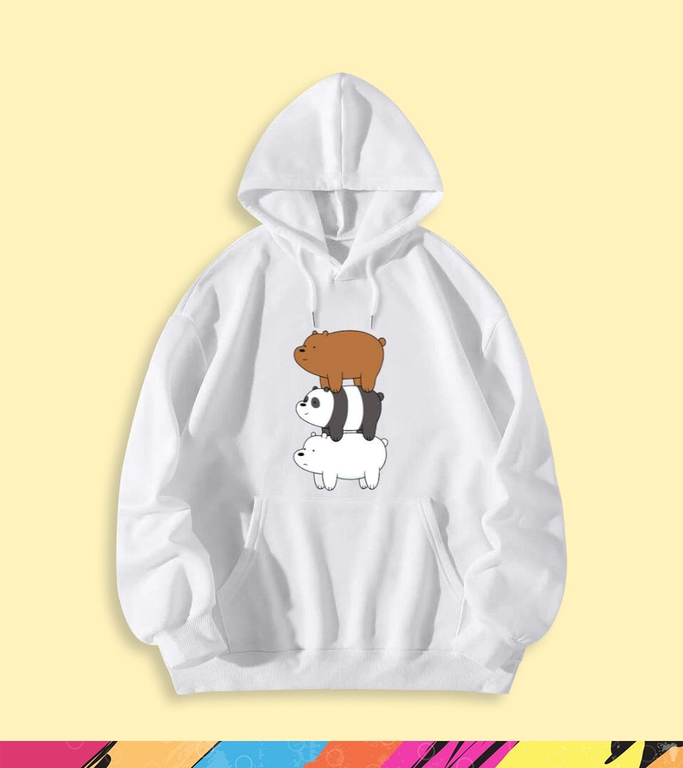 PANDA OVER PANDA HOODIE - teehoodie.co