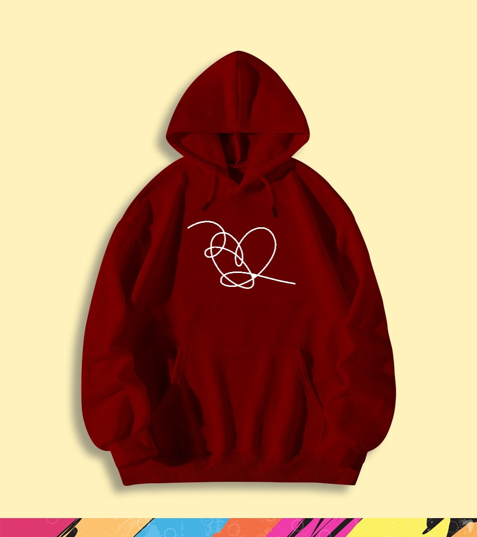 STRING HEART HOODIE - teehoodie.co