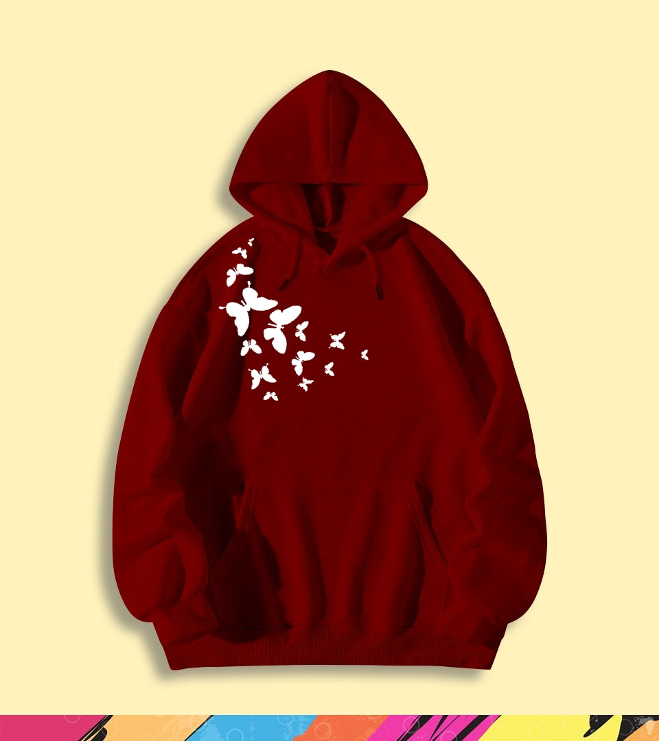 CUTE LITTLE BUTTERFLY HOODIE - teehoodie.co