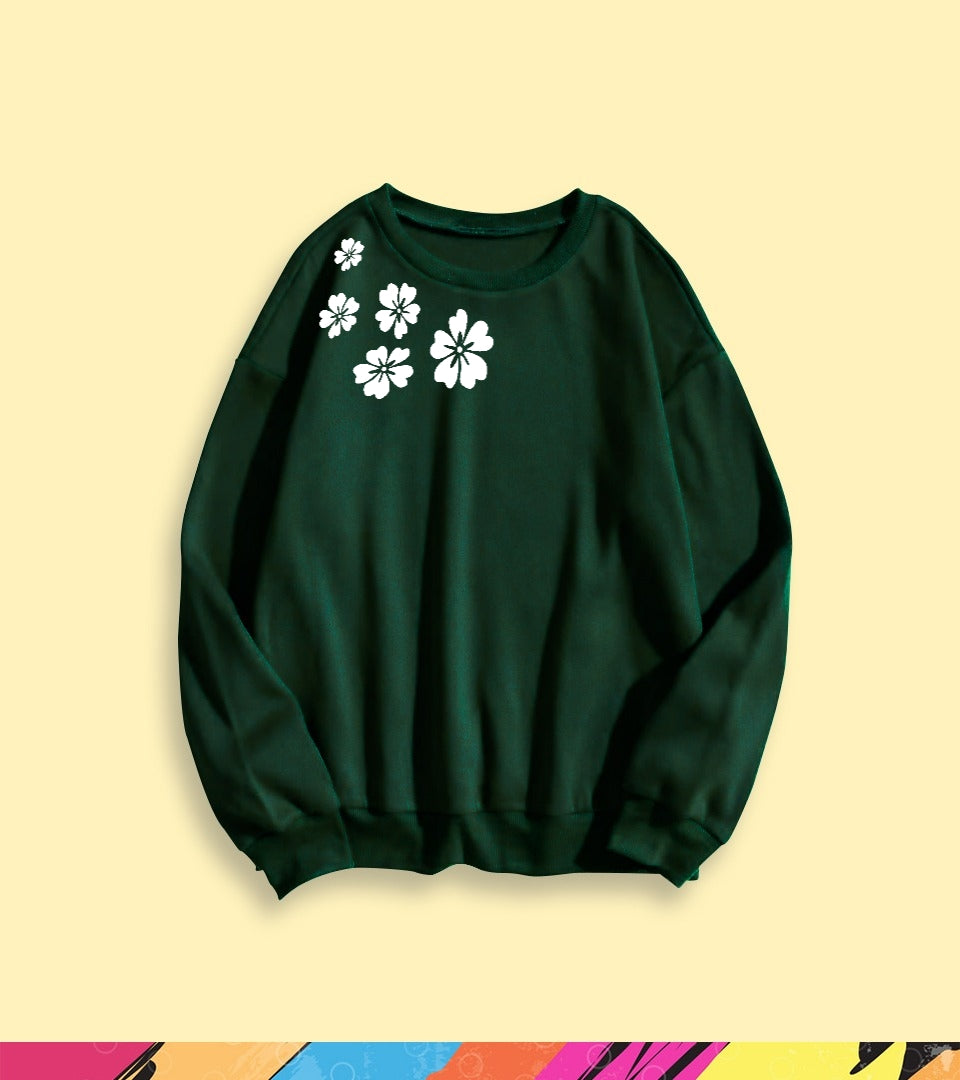 CUTE FLOWER SWEATSHIRT - teehoodie.co