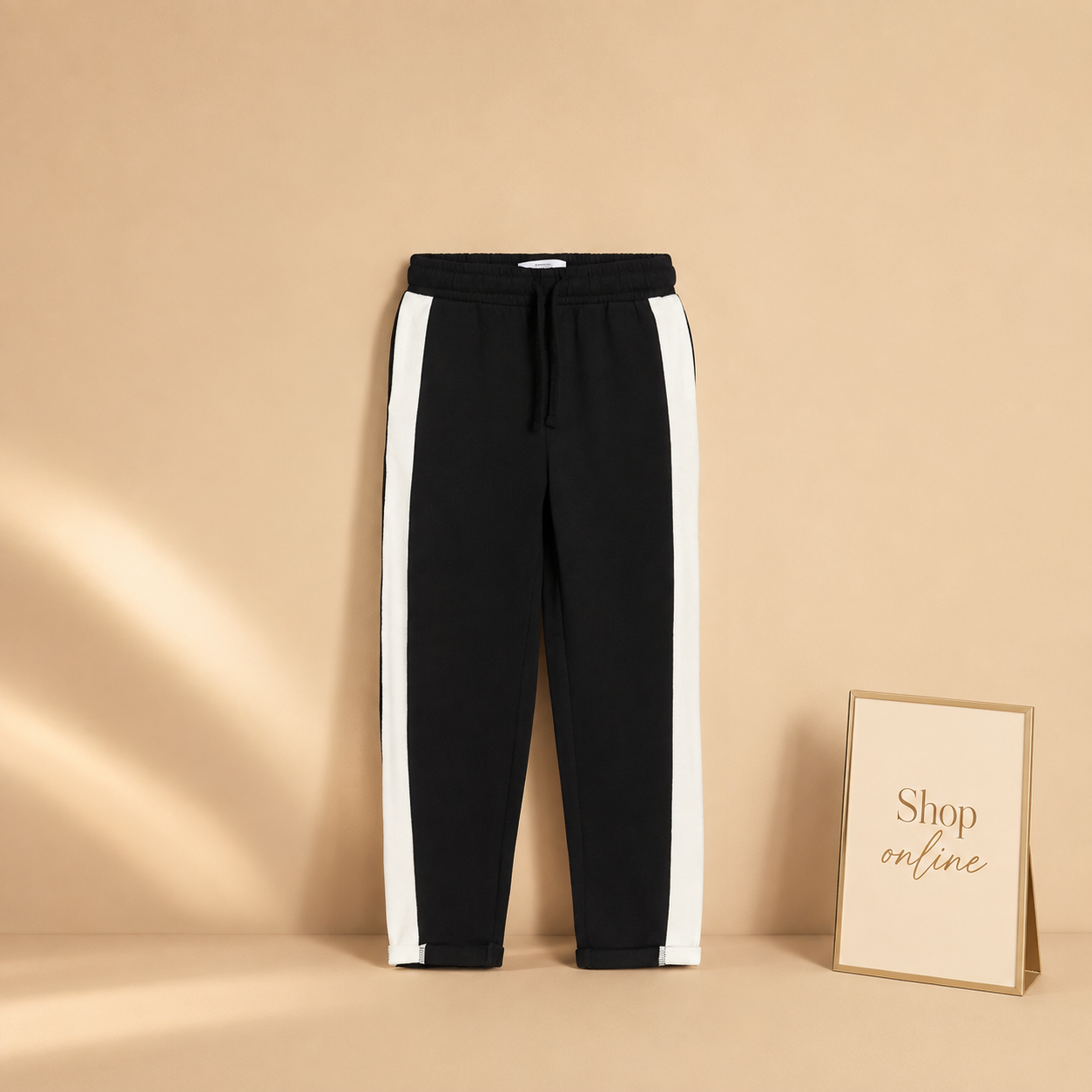 SINGLE VERTICAL STRIPED TROUSER
