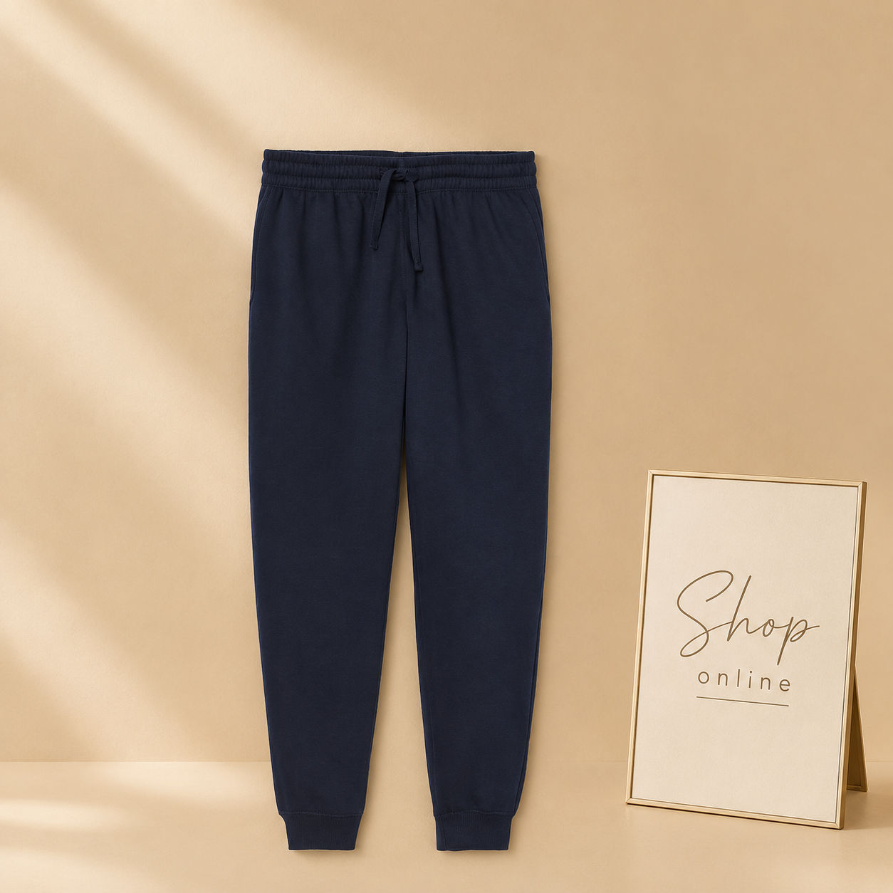 BASIC NAVY BLUE TROUSER