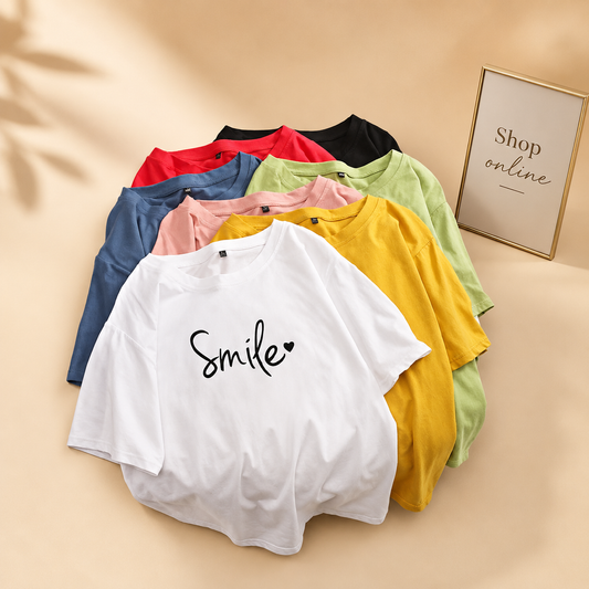 SMILE HEART TSHIRT