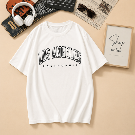 WHITE T-SHIRT (LOS ANGELES)