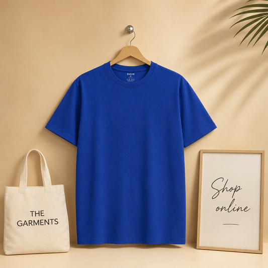 PLAIN ROYAL BLUE TSHIRT