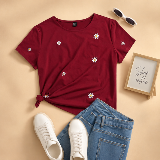 DAISY ALL OVER TSHIRT