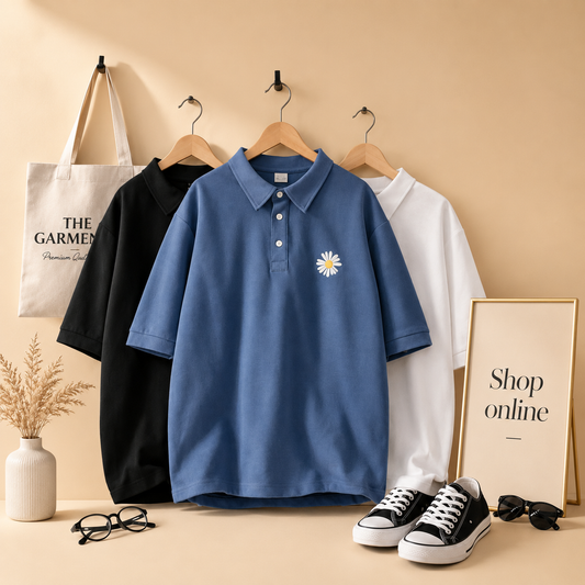 POLO TSHIRT( sunflower pocket)