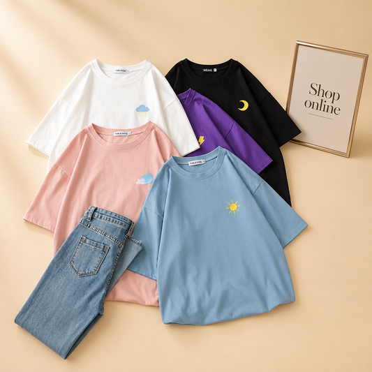 PACK OF 5 TSHIRTS