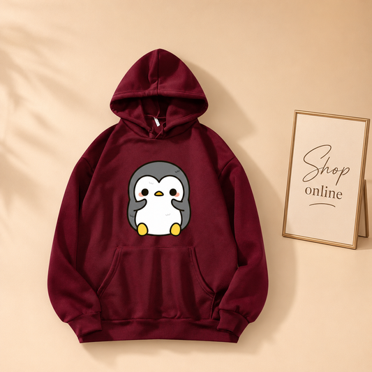 MAROON HOOD PENGUIN
