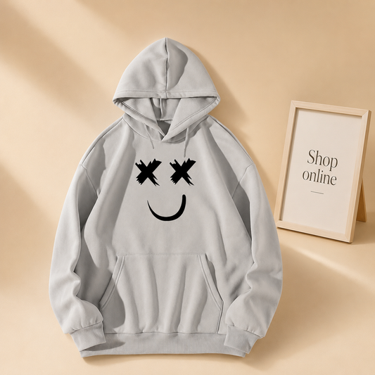 MARSHMALLOW PRINTED HOODIE