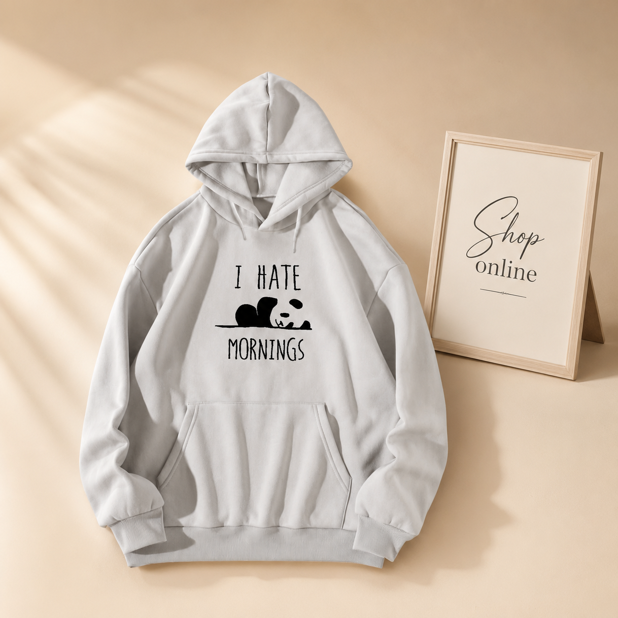 I HATE MORNING HOODIE