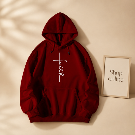FAITH(VERTICAL) HOODIE