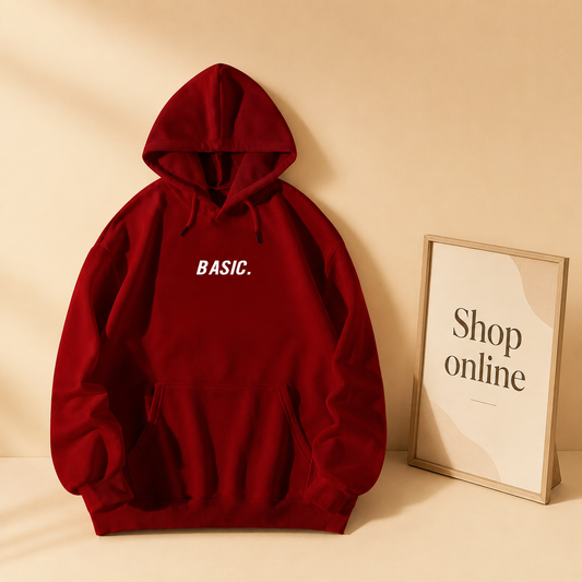 BASIC WRITTEN HOODIE