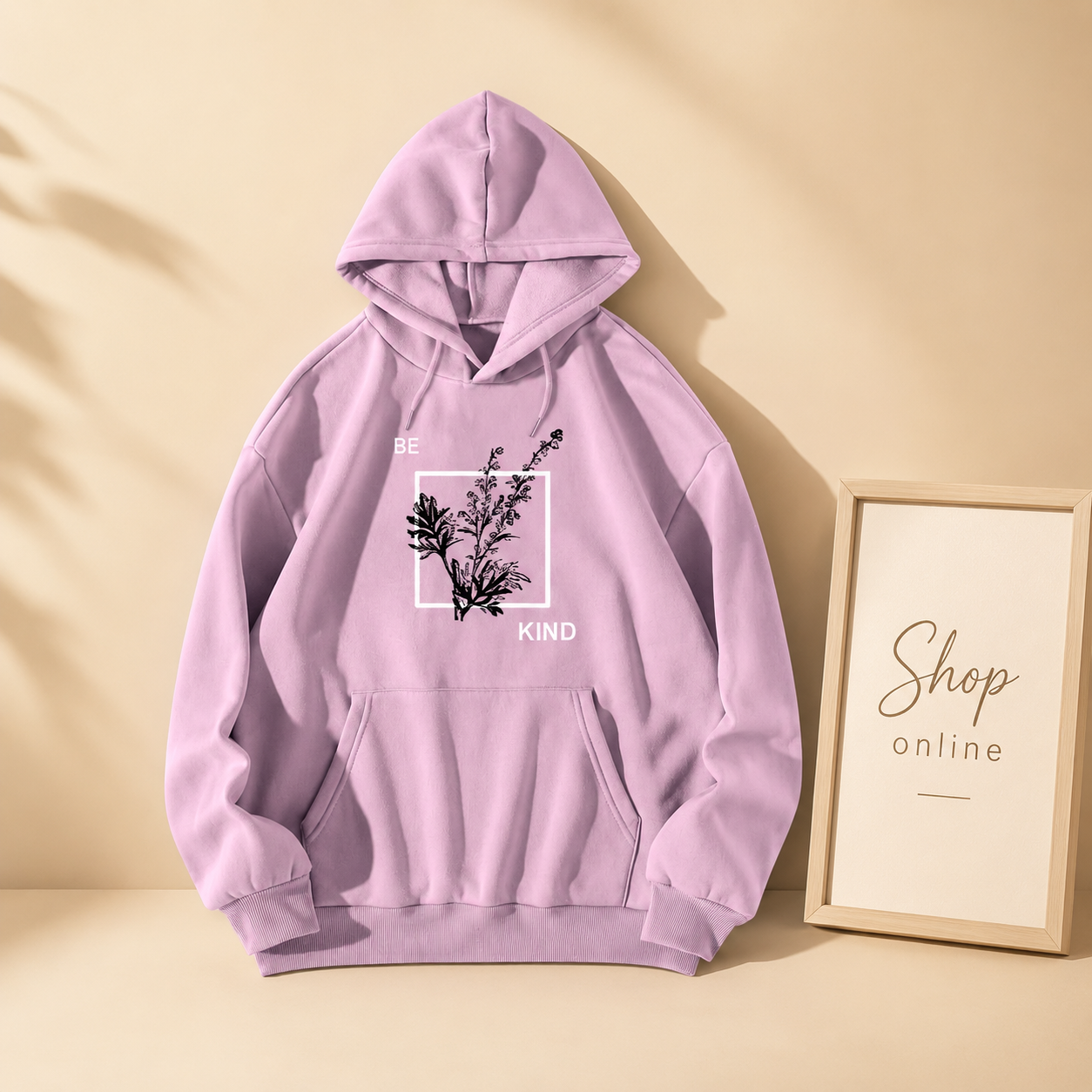 BE KIND FRAME HOODIE