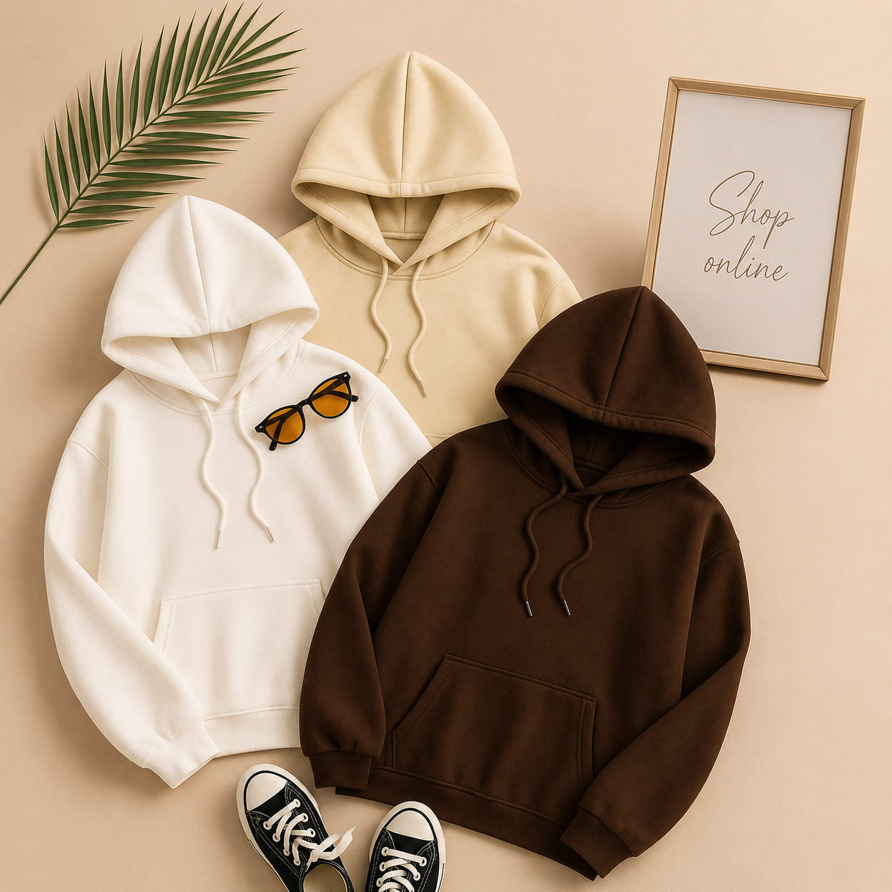 PLAIN HOODIE