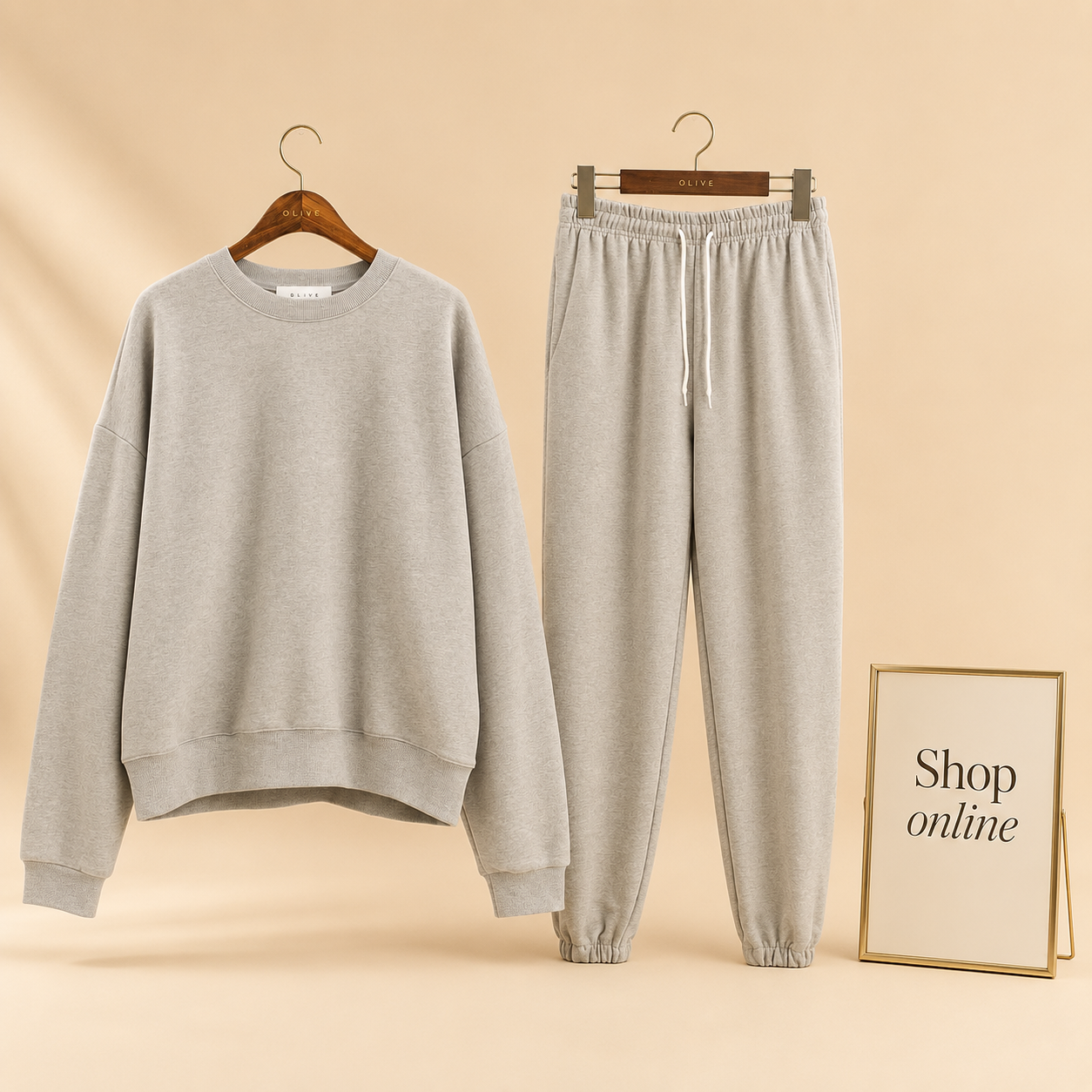 Grey Plain tracksuit