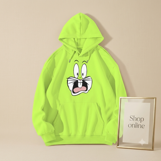 BUGS BUNNY FACE HOODIE