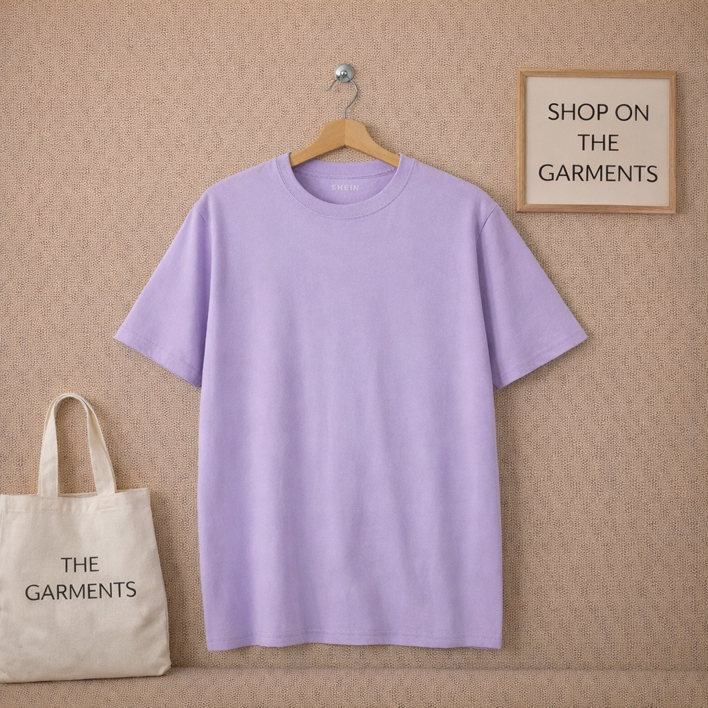 PLAIN LILAC TSHIRT
