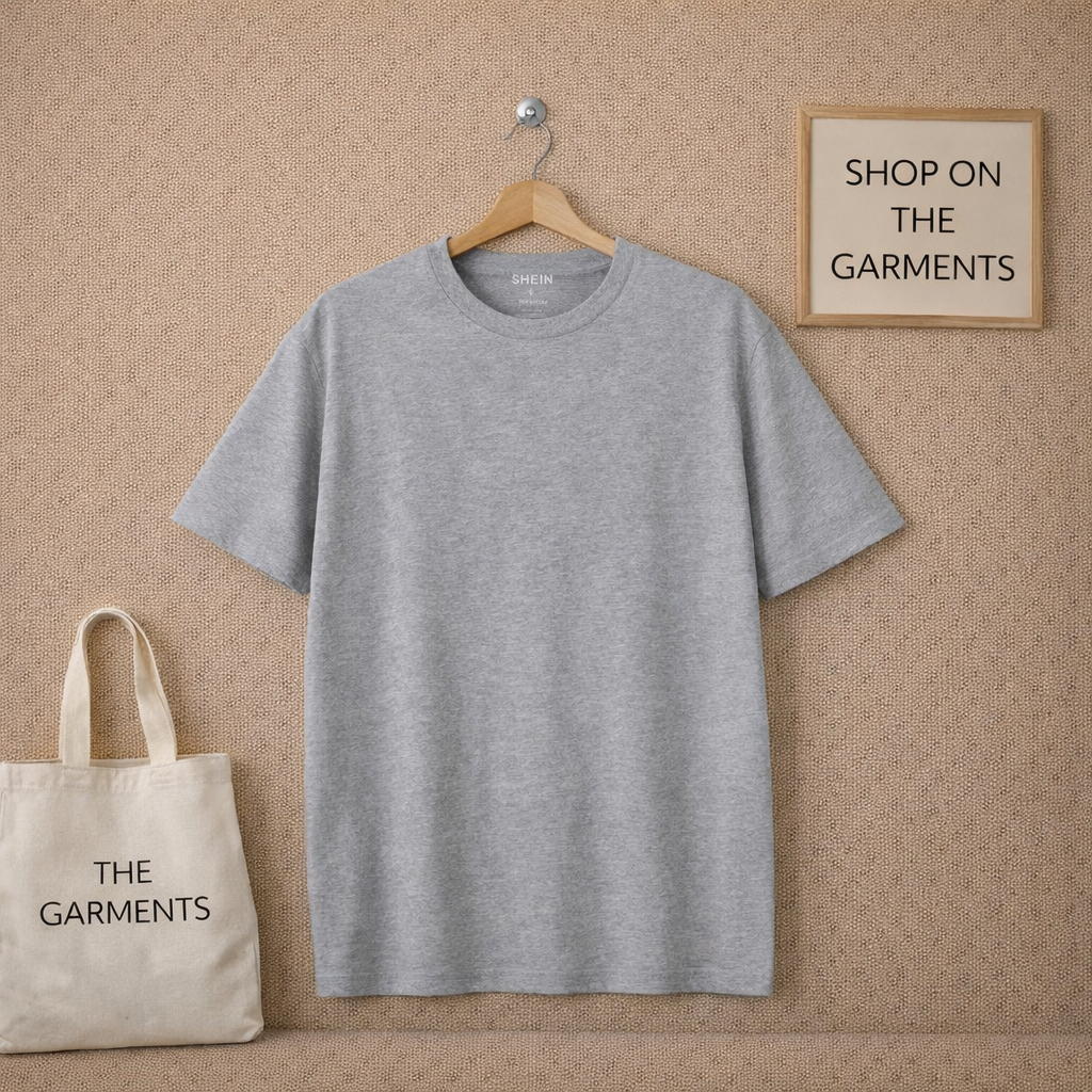 PLAIN GREY TSHIRT