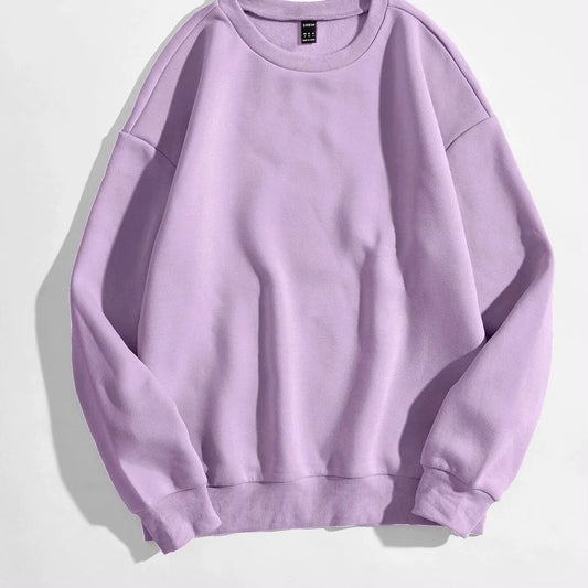 PLAIN LILAC SWEATSHIRT