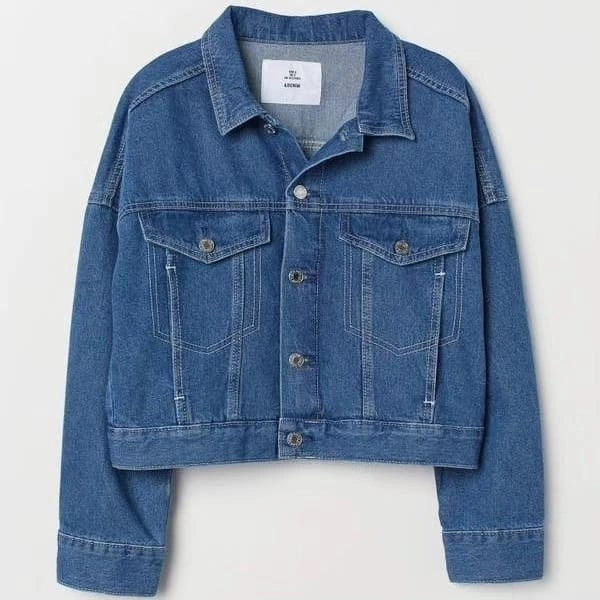 MID BLUE DENIM JACKET