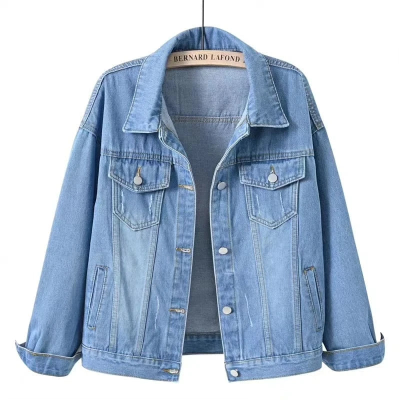 Sky blue denim jacket