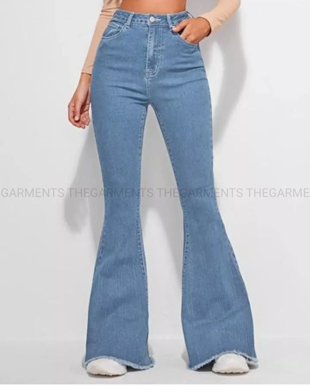 Sky blue Bell Bottoms – The Garments