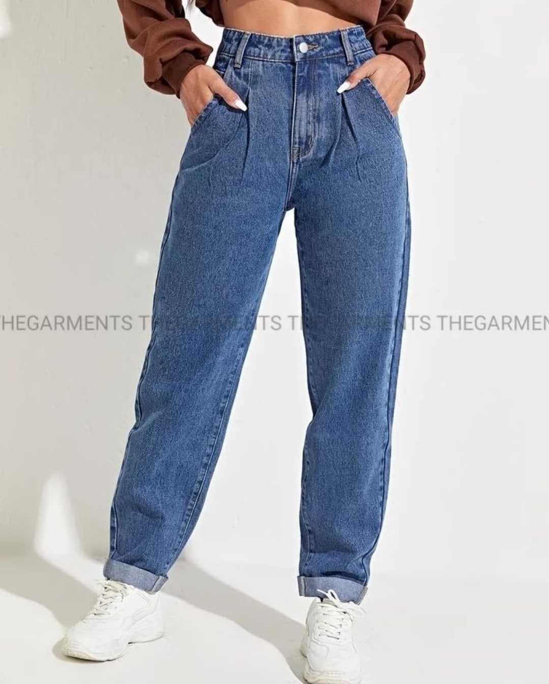 DARK BLUE STRAIGHT FIT JEANS