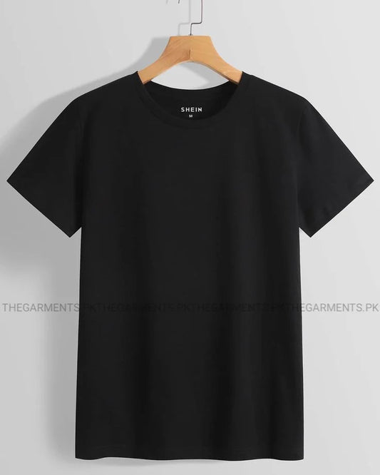 PLAIN BLACK TSHIRT