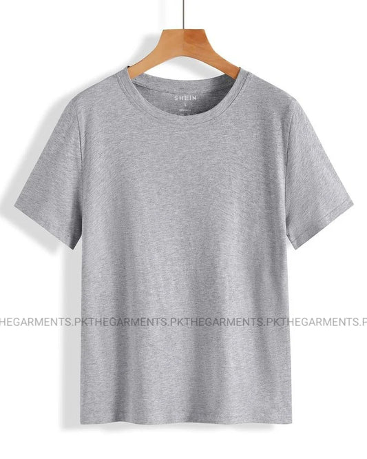 PLAIN GREY TSHIRT