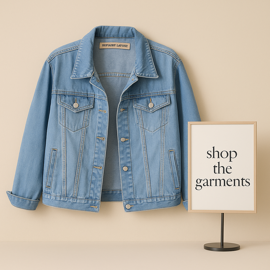 SKY BLUE DENIM JACKET