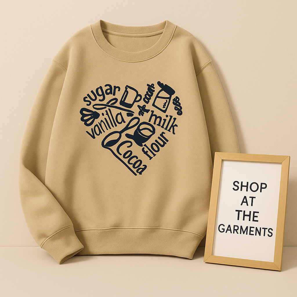 SUGAR VANILLA CREAM SWEATSHIRT