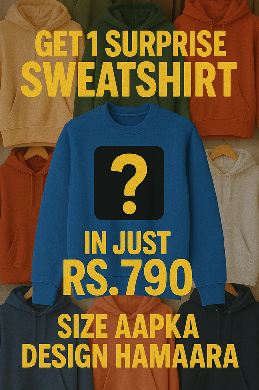 1 SURPRISE SWEATSHIRT