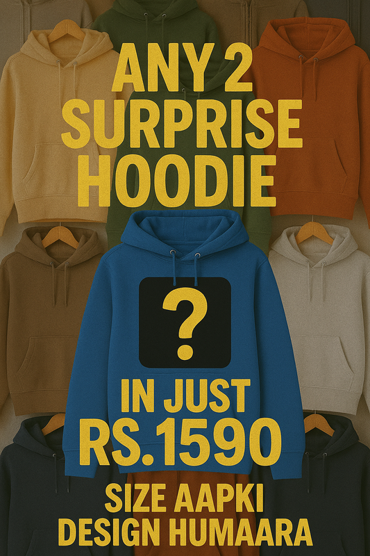2 SURPRISE HOODIES
