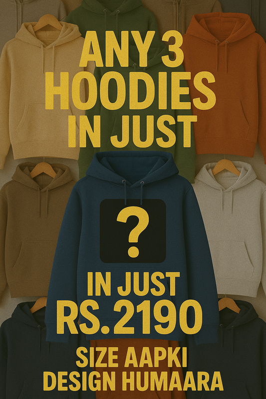 3 SURPRISE HOODIES