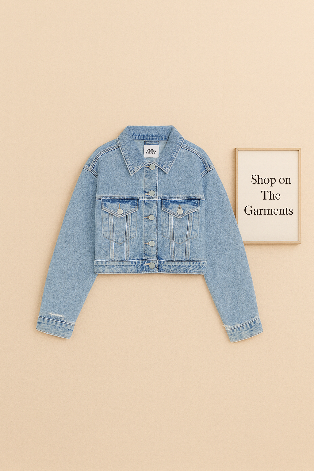 ICE BLUE DENIM JACKET