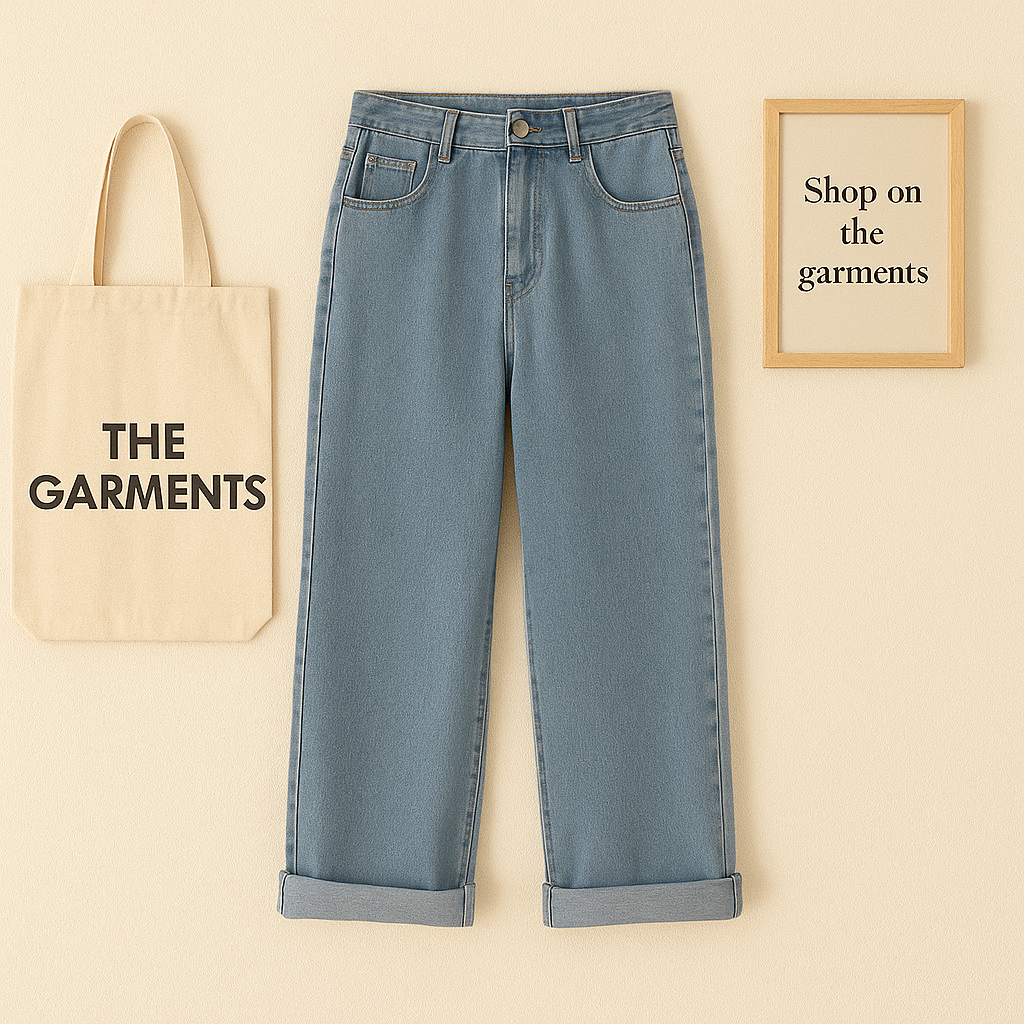 DARK SKY BLUE Wide Leg