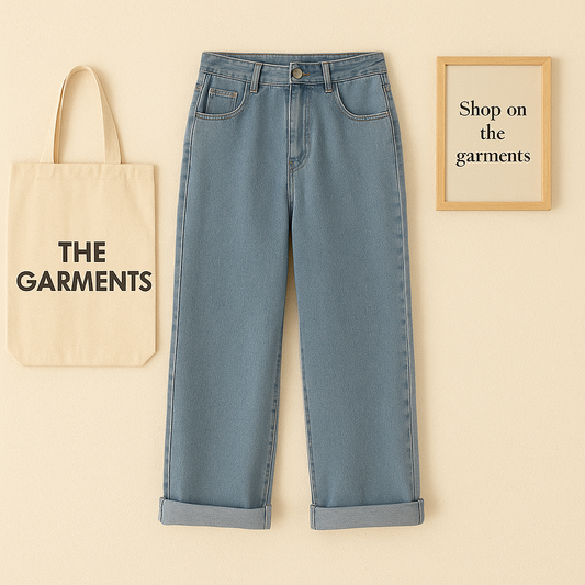 DARK SKY BLUE Wide Leg