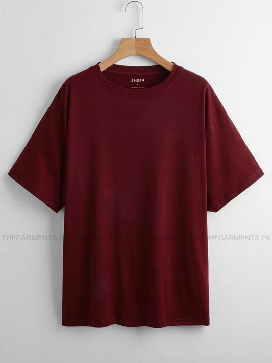 PLAIN MAROON TSHIRT