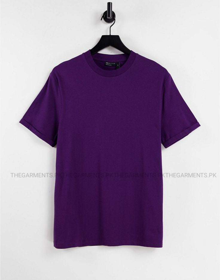 PLAIN PURPLE TSHIRT