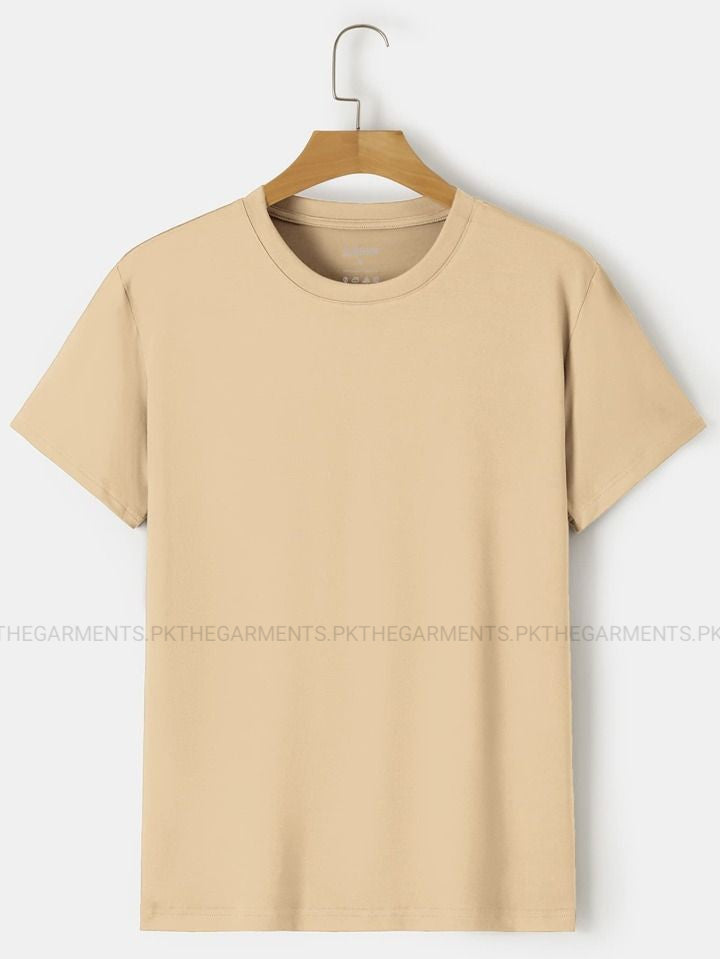 PLAIN CREAM TSHIRT