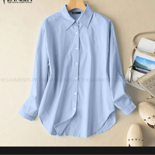 SKY BLUE BUTTON DOWN SHIRT