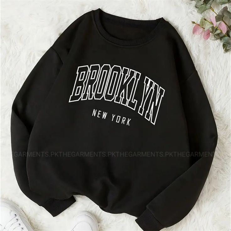 BROOKLYN BLACK SWEATSHIRT