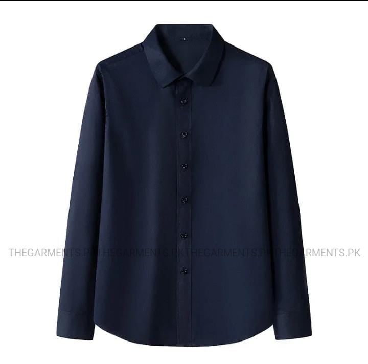 NAVY BLUE BUTTON DOWN SHIRT