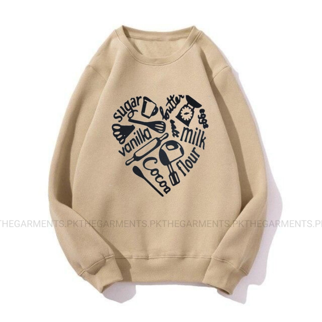 SUGAR VANILLA CREAM SWEATSHIRT